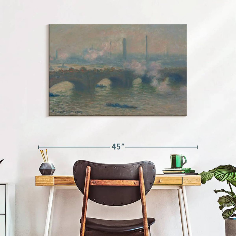 Lilie Waterloo Bridge, 26" H x 39" W
