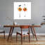 «Chic Fruit», illustrations abstraites et minimalistes de fruits, art mural-1480391891