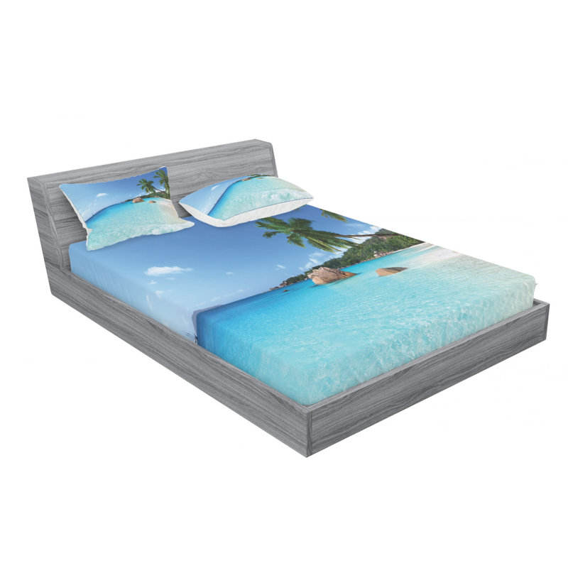 Microfiber Sheet Set, Full Sheet Set with Fitted Sheet