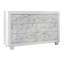 DRESSER SKYE MARBLE-STYLE avec tiroirs spacieux et quincaillerie élégante pour des solutions de rangement modernes et élégantes