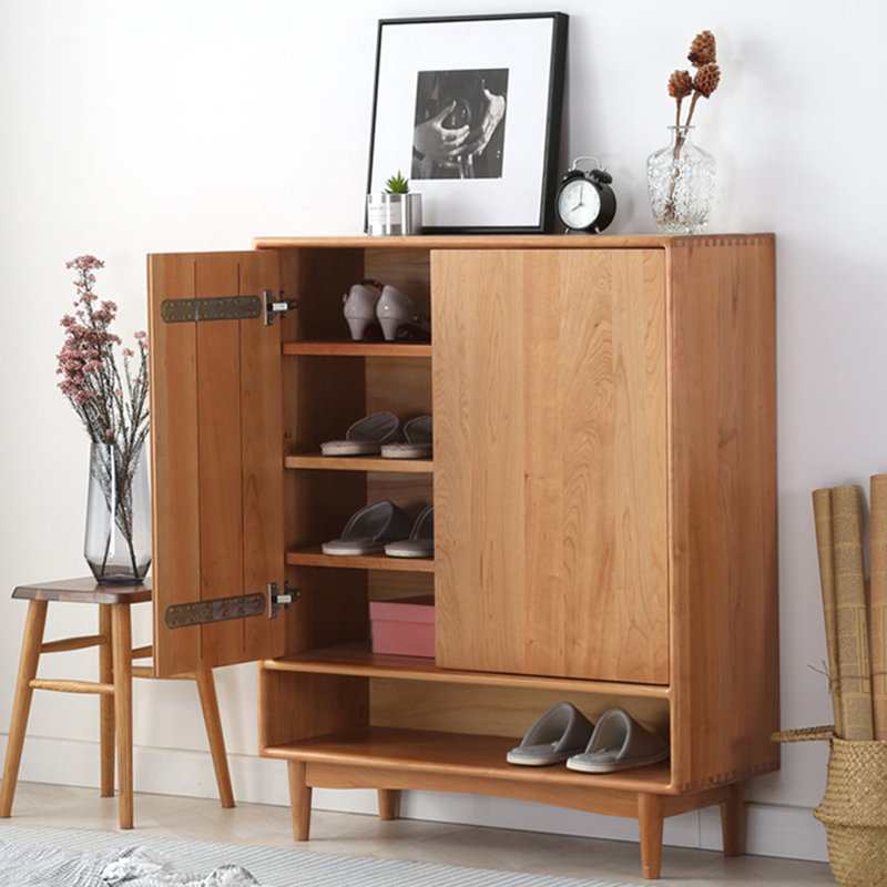 Armoire de rangement pour chaussures simple et spacieuse