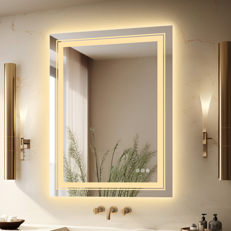 Miroir mural Kaamini, 35,5 po x 28 po