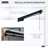 Outsunny Polyester Cover Retractable Patio Awning-96861868-112964795-112964799