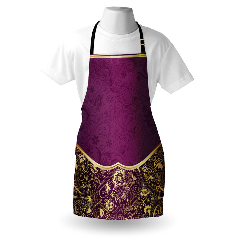 No Pattern Bib Apron