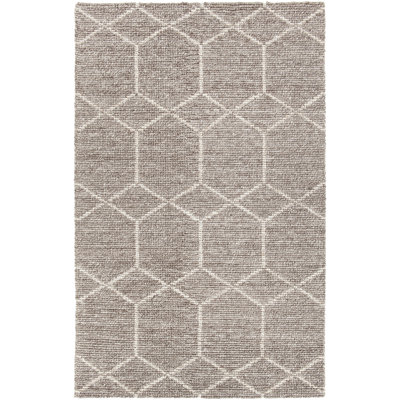 Slone Hand-Woven Silver Area Rug