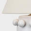 Linden 14" Cordless Table Lamp in Plaster White with Linen Shade