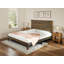 Base de lit plateforme en bois massif avec tête de lit 48,6 po Bilal-726222998-726222996
