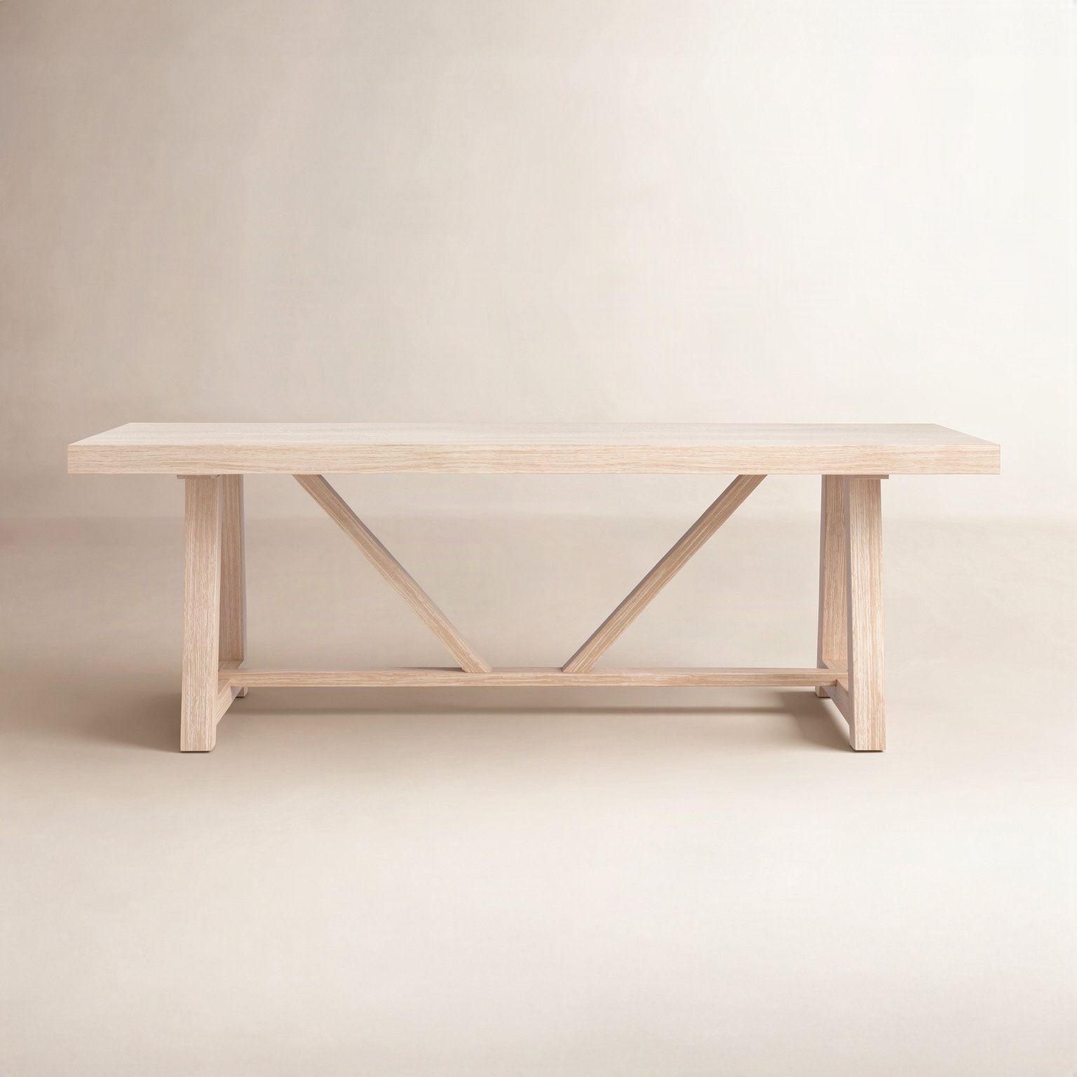 Granita 84" Dining Table, Driftwood