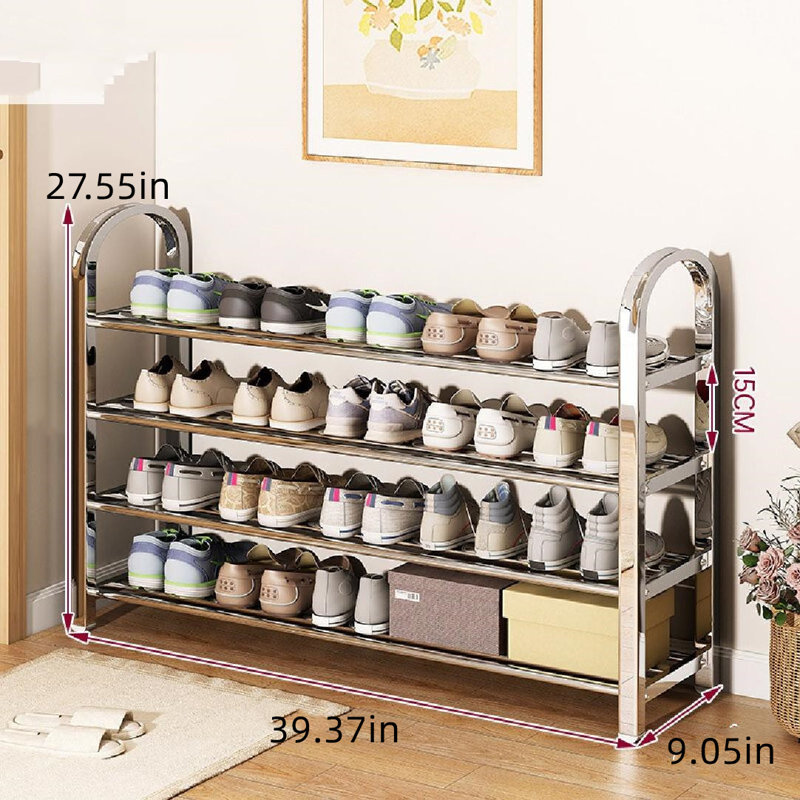 Rebrilliant 20 Pair Shoe Rack | Wayfair