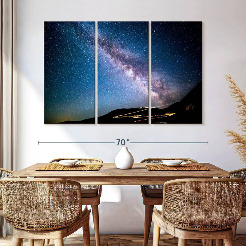 Oberle Beautiful Night Sky, 32" H x 50" W