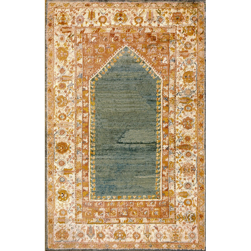 Petit tapis de prière de style Oushak