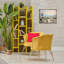 «Prairie Desert with Cacti Gold Floater», art mural par Annabelle Hall-732481117-732183734