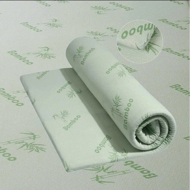 Bamboo Mattress Topper 2" Inch (5Cm) Quality Memory Foam Thick All Sizes, King