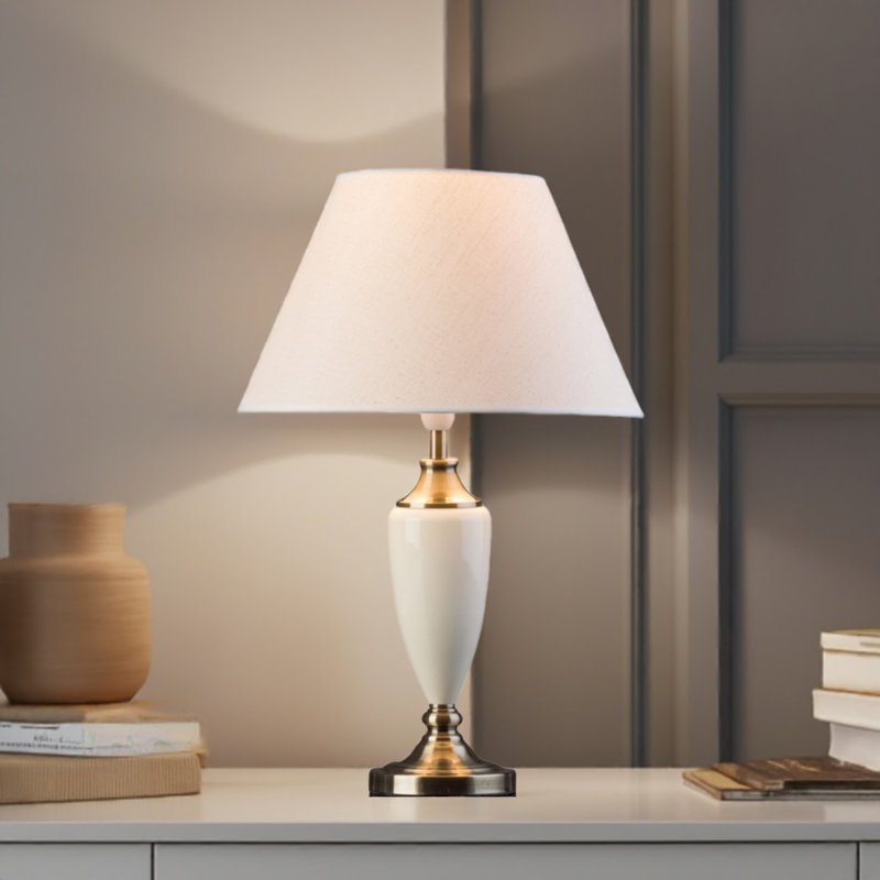 Brashears 56Cm Cream Antique Classic Table Lamp