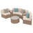 Rasmus 7-Piece Rattan Sofa Seating Group with Cushions-628305596