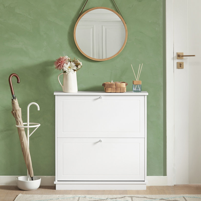 6 Pair Flip Down Shoe Storage