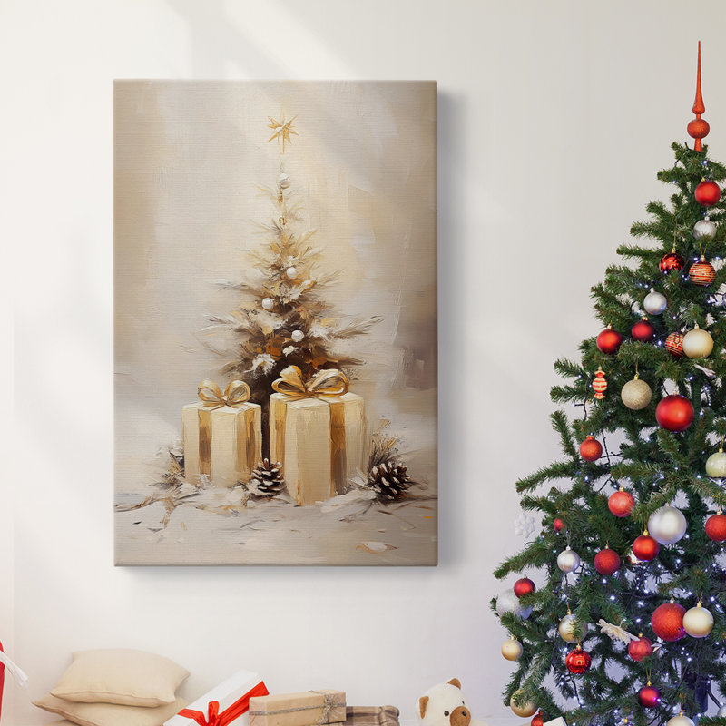 Art des Fêtes de Noël - Toile tendue avec châssis - Série 2-Cxxvi