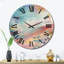 Horloge murale abstraite «Spring Miracles In Tender Retro Pastel I»-93381886