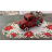 Lawley Christmas Holiday Poinsettia Table Runner (14" x 27")