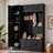 4-in-1 Tall Modern Hall Tree With Shoe Storage,  Cabinets, Coat Hooks, Metal Handles And Adjustable Shelves-902295171