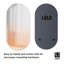 Misto Fog Free Accent Mirror