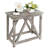 Beschman Solid Wood Top End Table