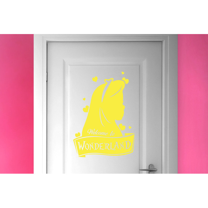 Wall Decal, Bright Yellow