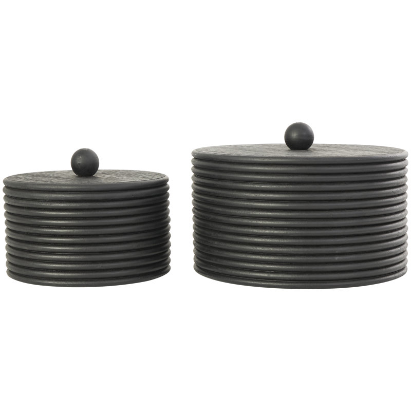 Ensemble de 2 boîtes de rangement Devi Albion