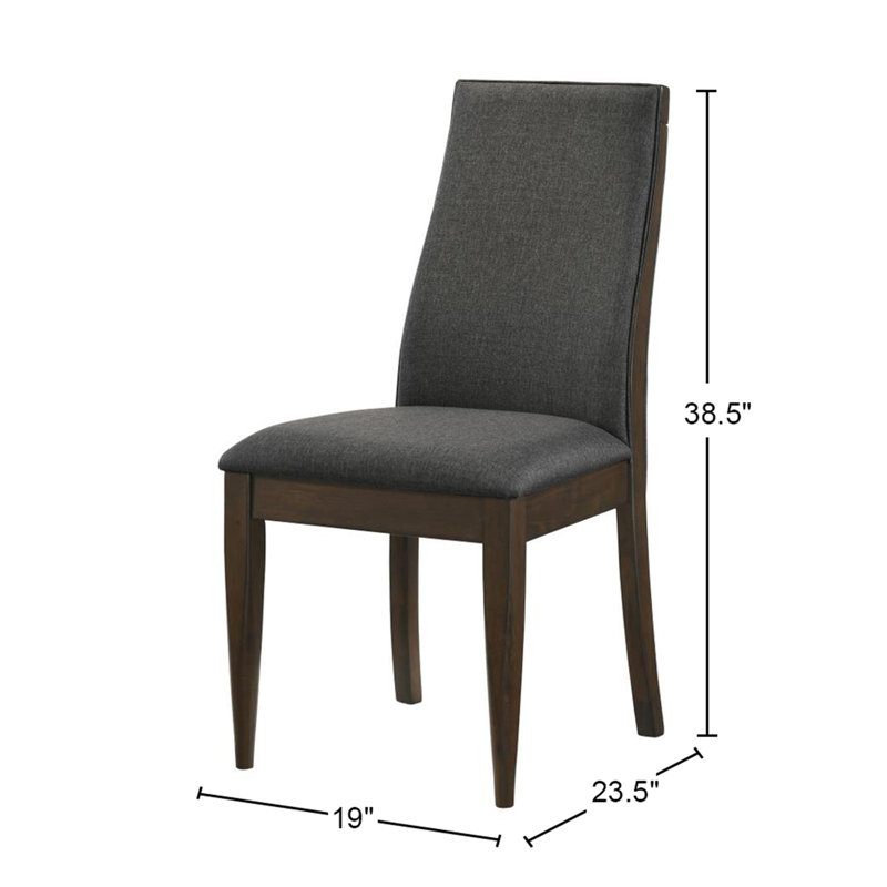 Ensemble de 2 chaises de salle à manger rembourrées