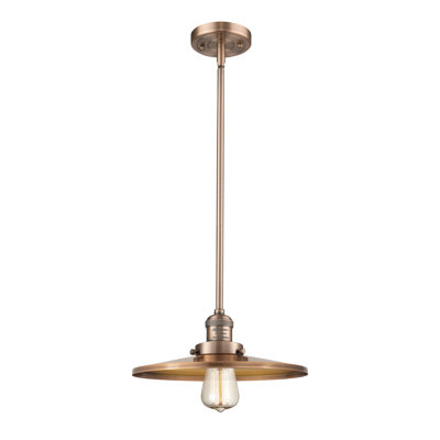 Luminaire suspendu conique à 1 lumière Rouvin