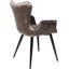 Chair with Armrest Dream Brown