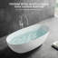 Baignoire de trempage autoportante 65 po. X 29,5 po. 65 po.