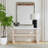 Donham Bone Frame Rectangle Mirror