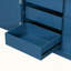 Garde-manger de style Shaker avec 8 tablettes de porte et plateaux coulissants-594980571