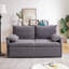 31 lits gigognes réglables avec lit escamotable, tissu en velours côtelé, 2 coussins et poches latérales pour l'ajustement de la décoration intérieure, dispositif escamotable, options de rangement-45809789-45809778