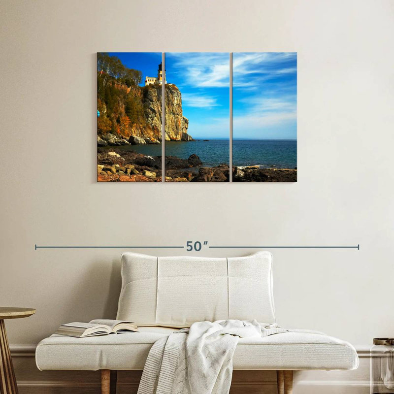 Phare d'Alvord Cliffside, H 24 po x l 38 po