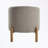 Upholstery Accent Chair with wooden legs-1210072370