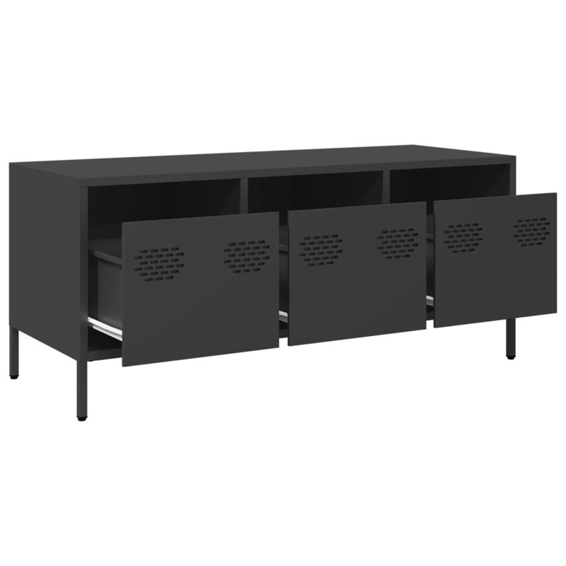 Ayele TV Stand, Black, 101.5cm