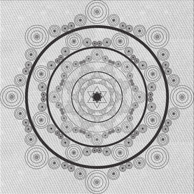 Tapis noir/gris tissé à la machine