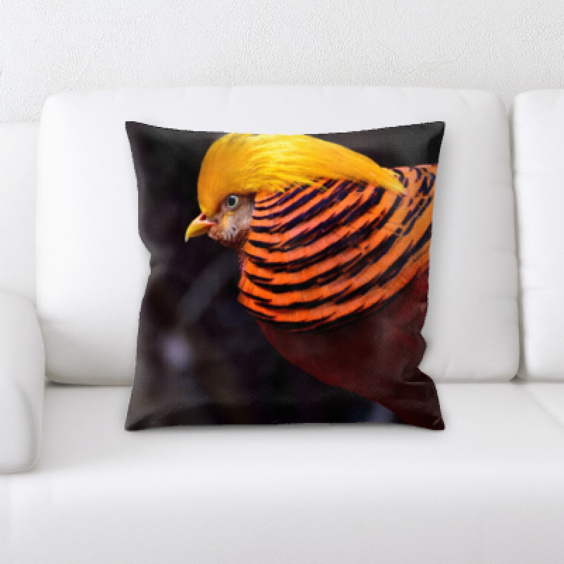 Wirth Microsuede Throw Pillow