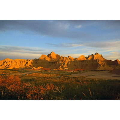 " Sunrise At Badlands National Park "