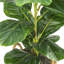30'' Faux Fiddle Leaf Fig Tree in Wicker/Rattan Basket