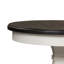 Colburn Round Wooden Pedestal End Table