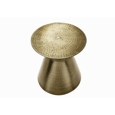 Accent Table, Drum, Side, End, Nightstand, Lamp, Living Room, Bedroom, Metal, Contemporary, Modern