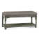 Summer Retreat Wicker Shelf Storage Bench