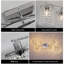 6- Light 89cm Dimmable Crystal Flush Mount