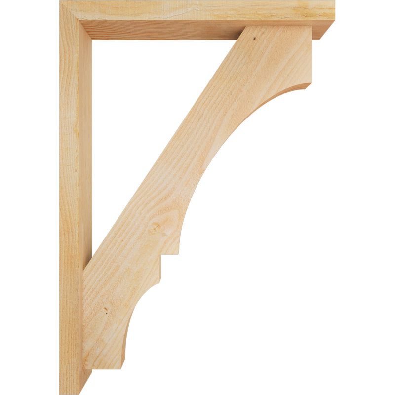 Support de bloc Balboa avec entretoise décalée, 40 x 28, Sapin Douglas de l 4 po (scié brut)