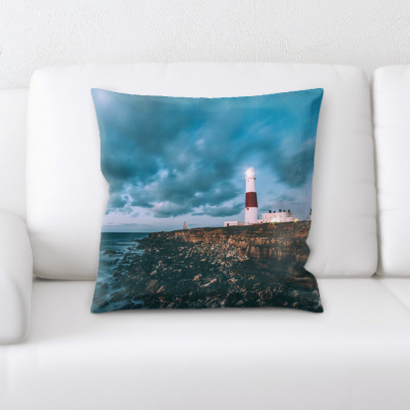 Microsuede Throw Pillow