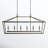 Hertford 6-Light Steel Dimmable Linear Chandelier -2057452404