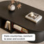 Table basse ovale en ardoise-130079649-130079650-130079651